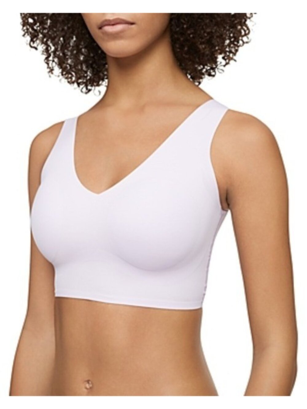 Calvin Klein AMBIANT LAVENDAR Invisibles Lightly Lined Bralette Size XS